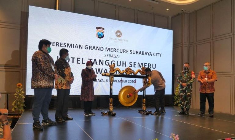 Grand Mercure Surabaya City Dinobatkan Sebagai Hotel Tangguh Semeru Jawa Timur