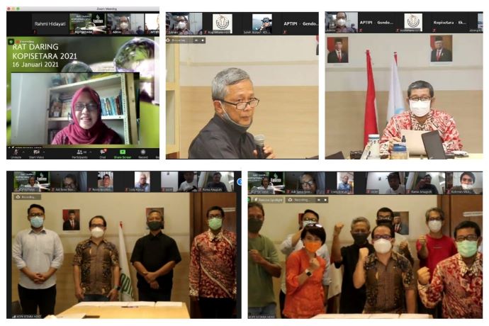 1 Tahun Kopisetara, Sukses Gelar Rapat Anggota Tahunan Virtual