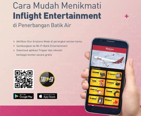 Batik Air Luncurkan “Tripper: Batik Entertainment” 3 tripprt