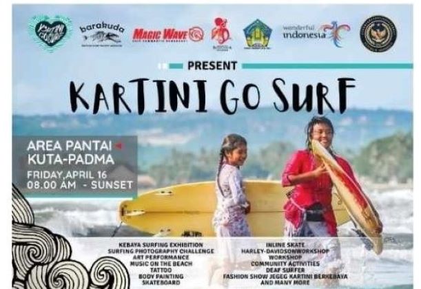 Kartini Go Surf, Peringati Hari Kartini Sambil Aktifkan Kembali Event Wisata Olahraga Bali