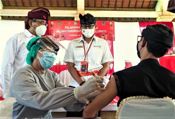 Kemenparekraf Canangkan Program Wisata Vaksin di Bali 3 vksin bali1