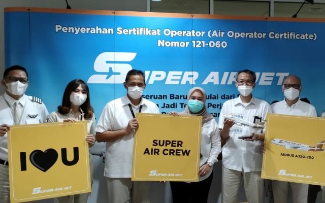 Bersiaplah Sambut Era Baru Penerbangan Milenial dari SUPER AIR JET