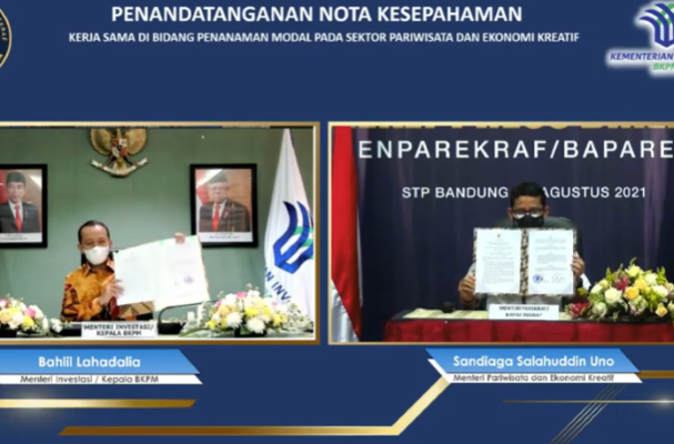 Kemenparekaf Berkolaborasi dengan Kementerian BKPM untuk Mendukung Pembangunan Sektor Parekraf