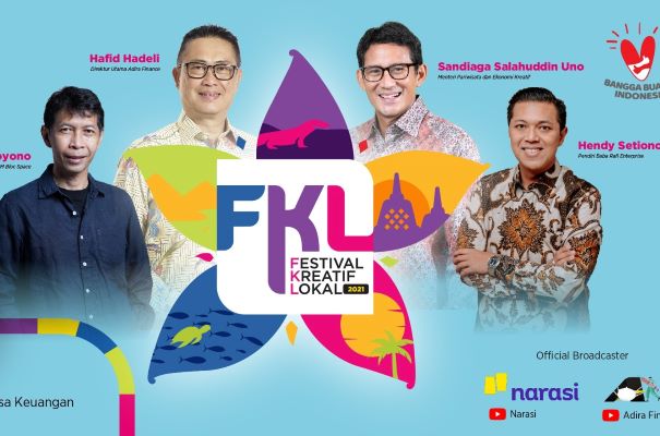 Adira Finance Bersama Kemenparekraf Kembali Gelar Festival Kreatif Lokal