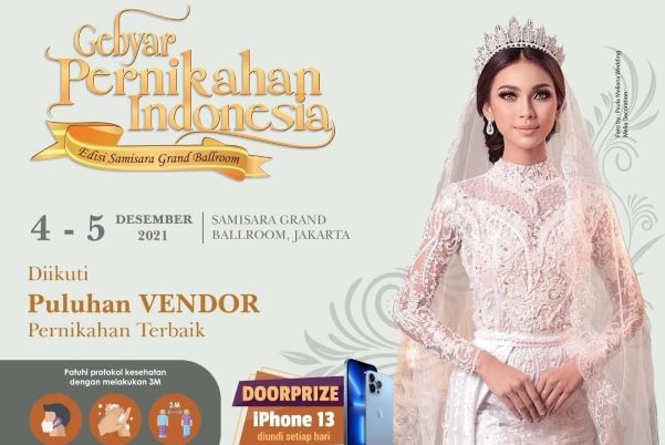Pameran  “Gebyar Pernikahan Indonesia” Siap Hadirkan 50 Vendor Terpercaya