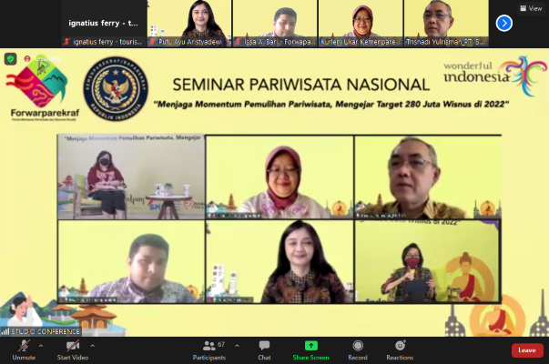 Forwarparekraf Gelar Seminar Berkaitan Mengejar Target 280 Juta Wisatawan Nusantara 3 seminar forum22