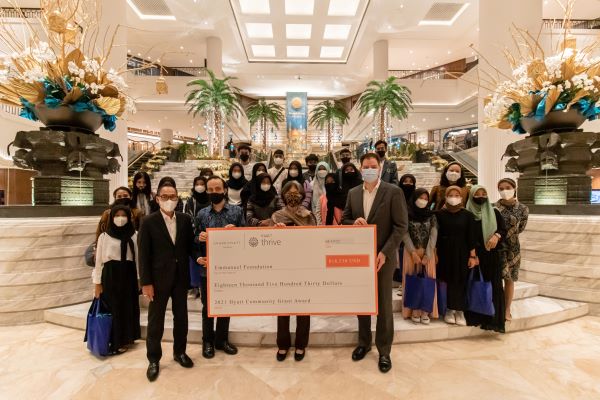 Grand Hyatt Jakarta Berikan Dukungan Kepada Yayasan Emmanuel