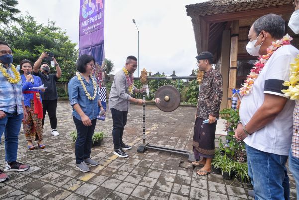 Mandiri Utama Finance Dirikan 3 Loket Tiket Baru Desa Budaya Penglipuran Bali