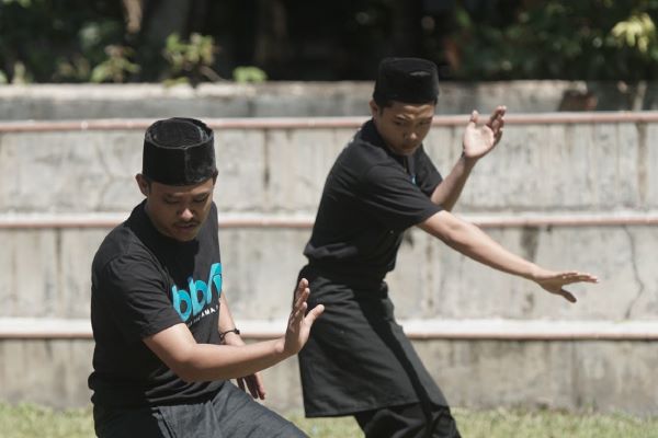 30 PEGIAT BUDAYA MUDA PENTASKAN SILEK BEREGU 7 HARI BELAJAR BERSAMA MAESTRO DI DHARMASRAYA