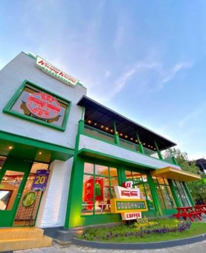 Krispy Kreme Rayakan Ulang Tahunnya ke-16 di Indonesia 3 KK Harapan Indah Bekasi