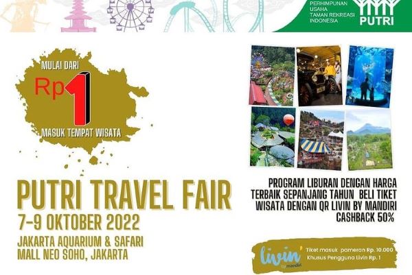 Perhimpunan Usaha Taman Rekreasi Indonesia Gelar Travel Fair dan Investment Forum