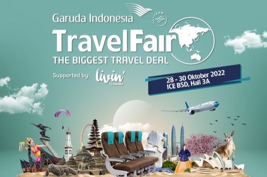 Menyiapkan Liburan di Dalam atau Luar Negeri  di Garuda Indonesia Travel Fair 2022