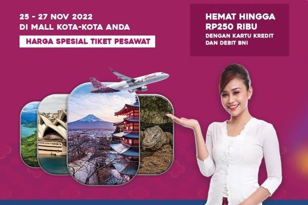Batik Air Travel Fair Hadir di Mall  – Mall  di Kota – Kota Besar di Indonesia