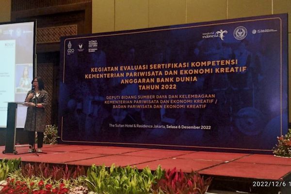 Mengevaluasi Kegiatan Sertifikasi SDM Pariwisata oleh Kemenparekraf di Tahun 2022