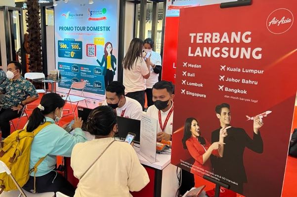 INACA DAN RAJAMICE GELAR INDONESIA TRAVEL FAIR DIDUKUNG KEMENPAREKRAF DAN BANK BNI