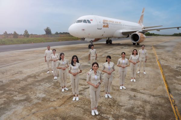 SUPER AIR JET Buka Rute Baru dari Manado ke Balikpapan.