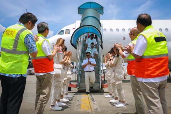 SUPER AIR JET Meriahkan Musim Libur Lebaran dengan Pesawat Airbus 320 ke-50