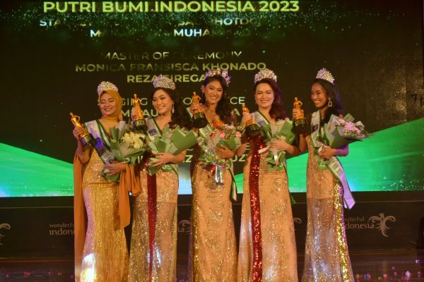 ELJohn Indonesia Gelar Pemilihan Putri Bumi Indonesia 2023, Putri Asal Sumut Pemenangnya