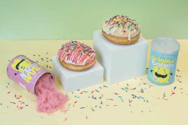 Krispy Kreme Hadirkan Donat Bertopping Cotton Candy atau Arum Manis