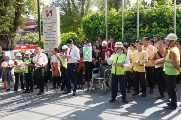 Keselamatan Hal yang Utama, Swiss-Belboutique Yogyakarta Adakan Simulasi Kebakaran