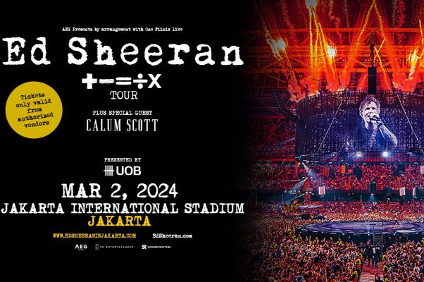 Konser Ed Sheeran Siap Digelar di JIS, Diharapkan Berdampak Positif bagi Perekonomian Masyarakat
