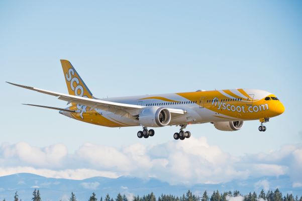 Scoot B787 Low air