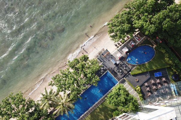 Aerial Aston Anyer Beach Hotel