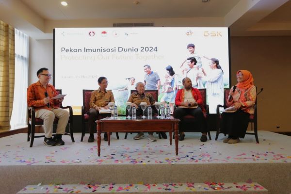 GSK Indonesia, Kementerian Kesehatan dan Empat Asosiasi Medis  Indonesia Peringati Pekan Imunisasi Dunia 2024