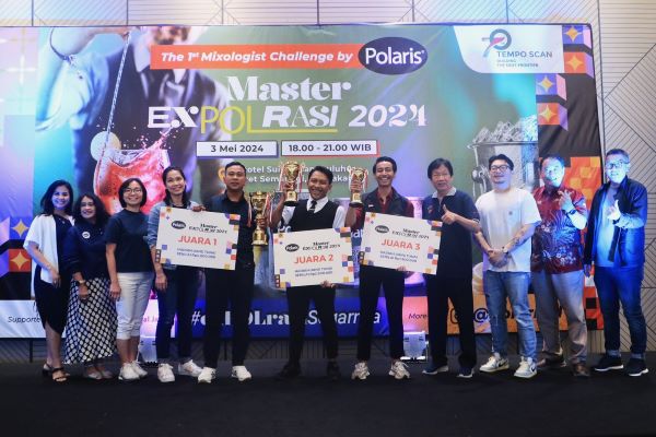  ‘Polaris Master ExPOLrasi 2024’ Kompetisi Mixologist Pertama di Indonesia