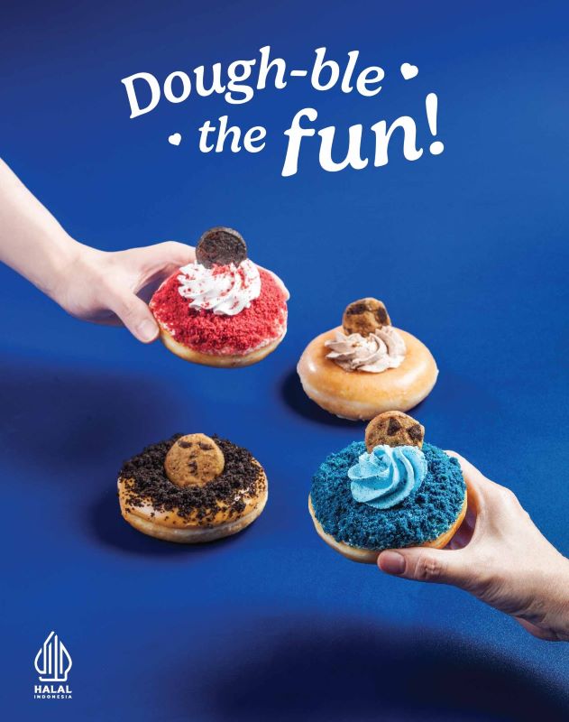 Kolaborasi Krispy Kreme dengan Dough Lab Hasilkan Empat Kreasi Cookie Doughnut 3 Dough ble the Fun KK x Dough Lab