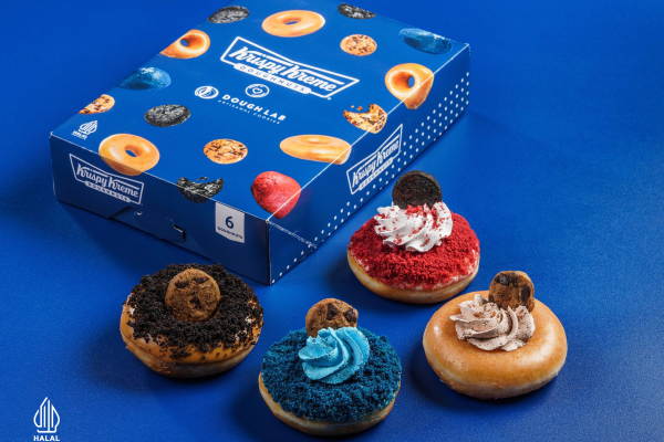 Kolaborasi Krispy Kreme dengan Dough Lab Hasilkan Empat Kreasi Cookie Doughnut