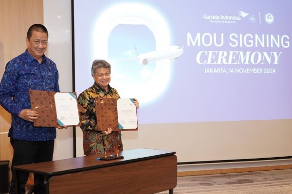 GARUDA INDONESIA DAN KONFERENSI WALIGEREJA INDONESIA TANDATANGANI KERJA SAMA COMMUNITY PRIVILEGE
