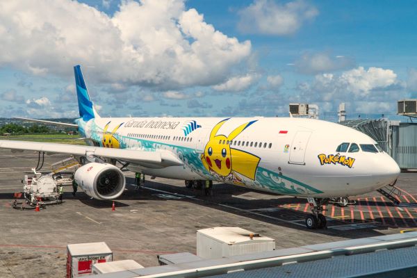 GARUDA INDONESIA DAN THE POKÉMON COMPANY RESMI OPERASIKAN PIKACHU JET GA-2