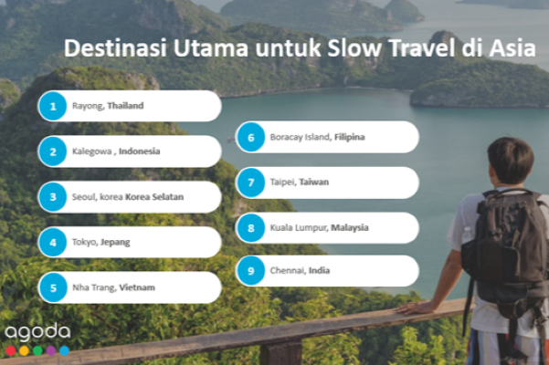 Destinasi slow travel di Asia