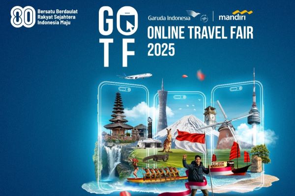 GARUDA INDONESIA ONLINE TRAVEL FAIR 2025 TAWARKAN PROMO TIKET DOMESTIK DAN INTERNASIONAL