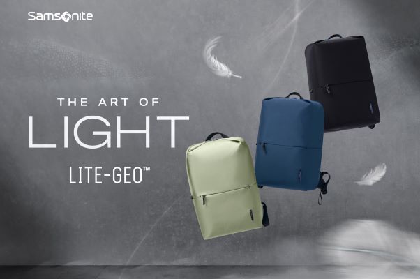 SAMSONITE LUNCURKAN RANSEL BISNIS SUPER RINGAN UNTUK TRAVELER MODEREN 3 Lite Geo
