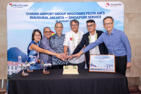 Pelita Air Resmikan Penerbangan Internasional Perdana ke Singapura 3 singapur1