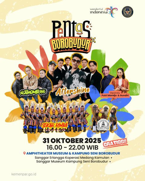 Kemenpar Hadirkan "PENTAS Borobudur: Ngangeni" Kembangkan Atraksi Budaya di Destinasi Prioritas 4 borobudur2