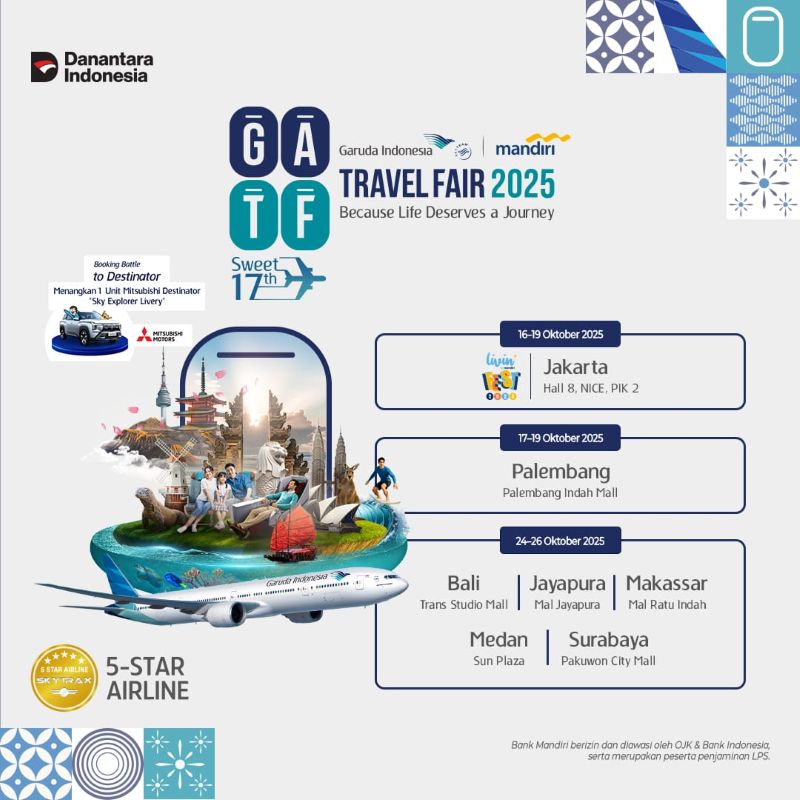 GARUDA INDONESIA TRAVEL FAIR (GATF) 2025 KEMBALI HADIR DI 7 KOTA BESAR 3 gatf 2025