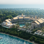 3d aerial Myze Hotel Waingapu