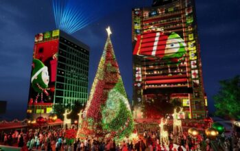 Immersive Light Show in Central 1