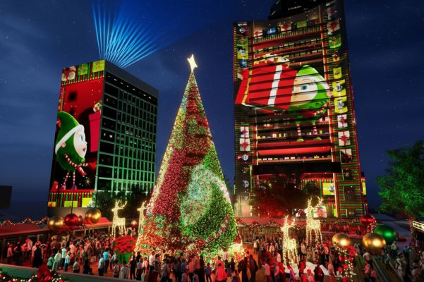 Immersive Light Show in Central 1