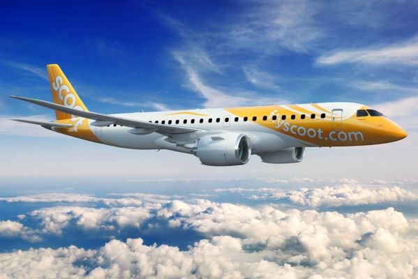 Pesawat Embraer Scoot E190 E2