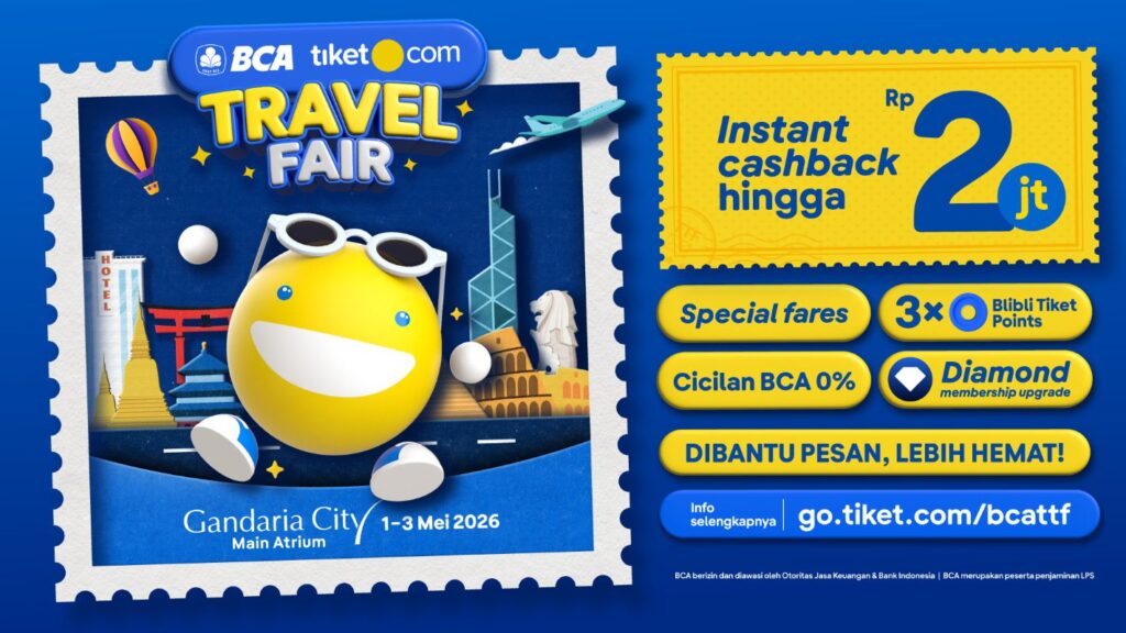 BCA tiket.com Travel Fair 2026