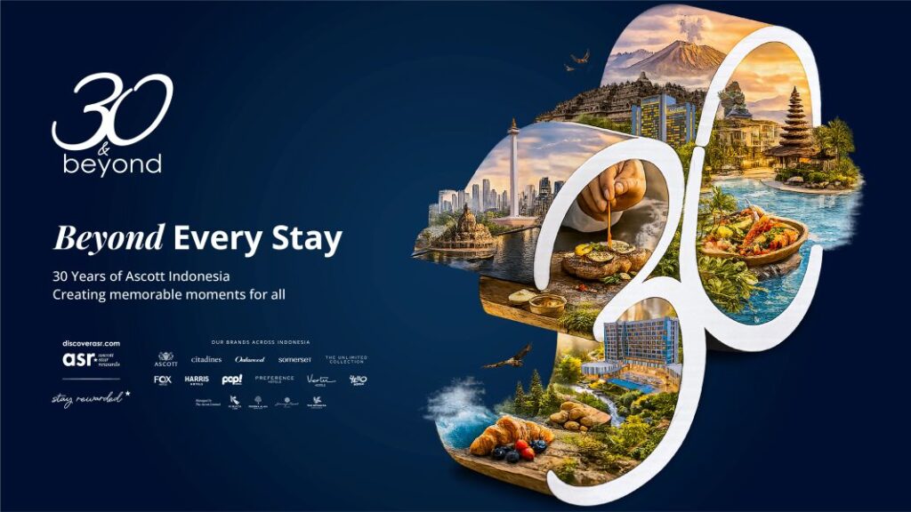 ASCOTT RAYAKAN TIGA DEKADE DI INDONESIA MELALUI KAMPANYE “30 & BEYOND” 3 01 30 Beyond Campaign