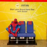 Spider Man Figurine at Changi Airport Terminal 1