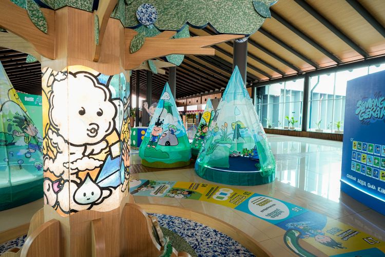 CITILINK DAN AQUA HADIRKAN FLOMILAND, INSTALASI SENI INTERAKTIF BARU DI TERMINAL 1C SHIA