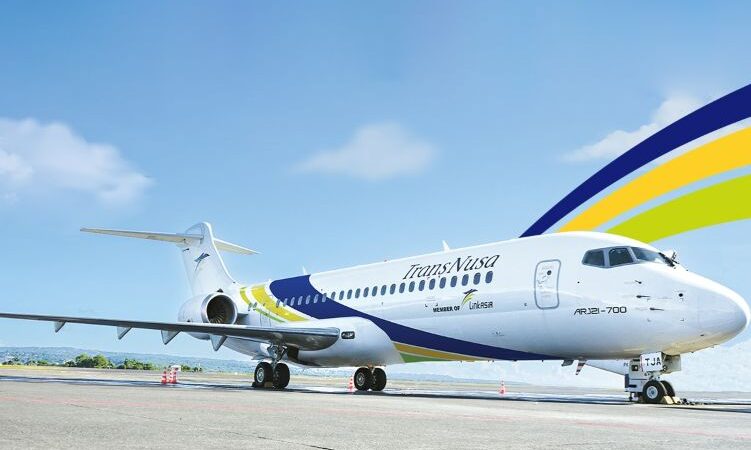 Pesawat COMAC C909 TransNusa 1