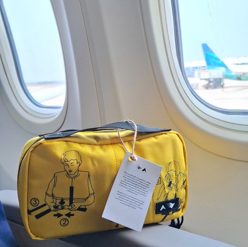 GARUDA INDONESIA LUNCURKAN PRODUK DAUR ULANG BERSAMA EIGER JADI COLLECTIBLE ITEMS 4 GAxEIGER 3