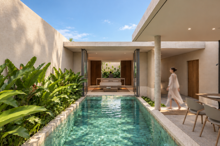 Opus Bay Batam: Resort Terintegrasi Pertama di Batam Akan dibuka pada Desember 2026 5 Serene Tropical Villa Pool Retreat